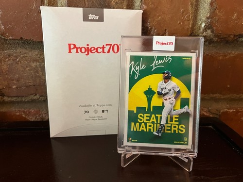 2021 Topps Project 70 #342 Kyle Lewis by Ben Baller Seattle Mariners w/ BOX