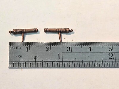 Ship Fittings Parts 2 Bronze Culvern Swivel gun Cannon falconet 20mm