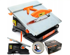 Scie Carrelage Électrique KRAFT&DELE KD549 1800W Coupe Humide 2en1 Table Inclina