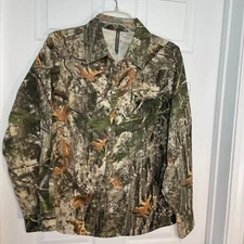 NWOT Cabela’s Cabelas Zonz Woodland Womens Camouflage Hunting Shirt Jacket sizeM