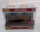 Funko Pop! Vinyl: Disney - Chip and Dale (Flocked) - 2017 Summer Convention