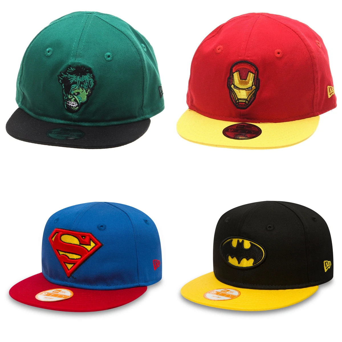 New Era Baby Superhero Marvel DC 9fifty Infant Kids Hat 950 | eBay