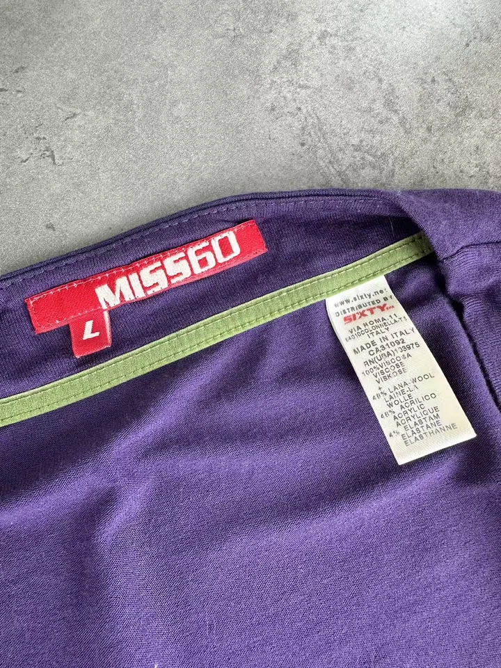 Miss Sixty Multicolor Manga Larga Mujer Talla L Foto 2 de 4