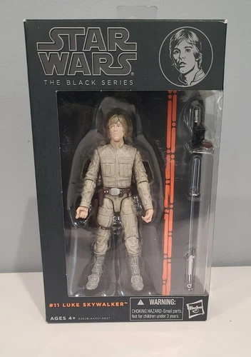 STAR WARS BLACK SERIES #11 LUKE SKYWALKER FIGURE 6 INCH ORANGE LINE 