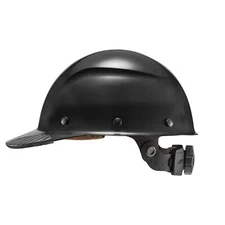 NEW LIFT SAFETY HDFC-17KG DAX CAP STYLE BLACK HARD HAT w/ RATCHET SUSPENSION