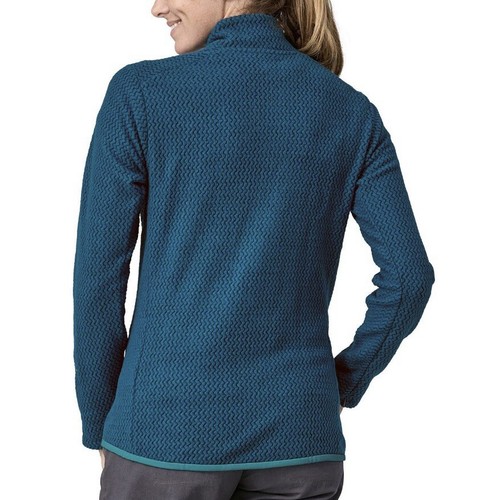 Patagonia R1 Air 1/2 Zip Neck Pullover Size Small Womens Lagom Blue Sweater $129 - Picture 9 of 13