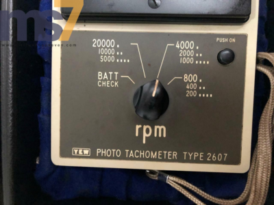 YOKOGAWA TYPE 2607 PHOTO TACHOMETER/ RPM METER | eBay