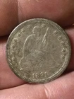 1891 Seated Liberty Quarter