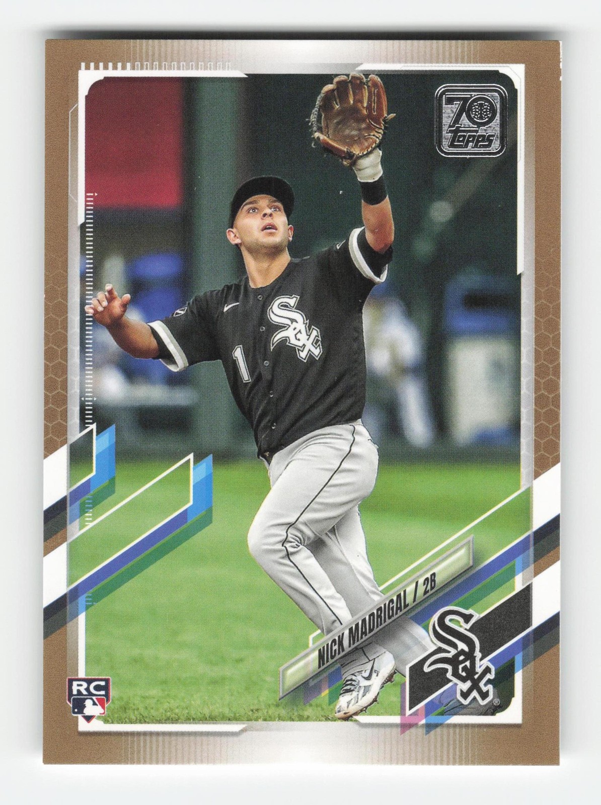 2021 Topps Gold #197 Nick Madrigal SN #/2021 Near Mint or Better