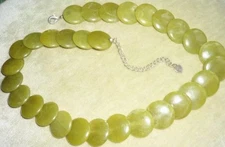J.C. Walsh & Sons 21" Connemara Irish Green Marble Round Necklace - Ireland
