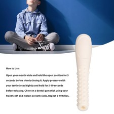 Sensory Chew Stick Toy Chewy Tubes Textured Silicone For Kids For Daily