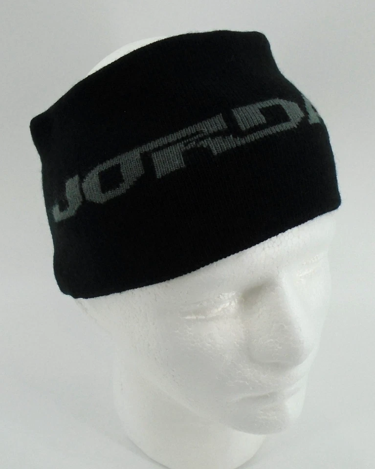 Nike Jordan Diadema Tejida Sin Costuras Reversible Para Hombre Negra Foto 3 de 4