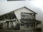 KLEINPELL LUMBER CO DESOTO WI WIS WISC RPPC Photo Postcard LUMBER YARD — photo 2