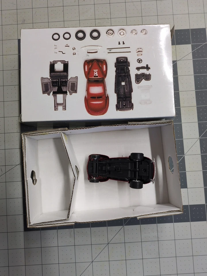 Testors 1941 Willys Coupe Metal Body Model Kit 1:43 Scale - Used - Image 2 of 2