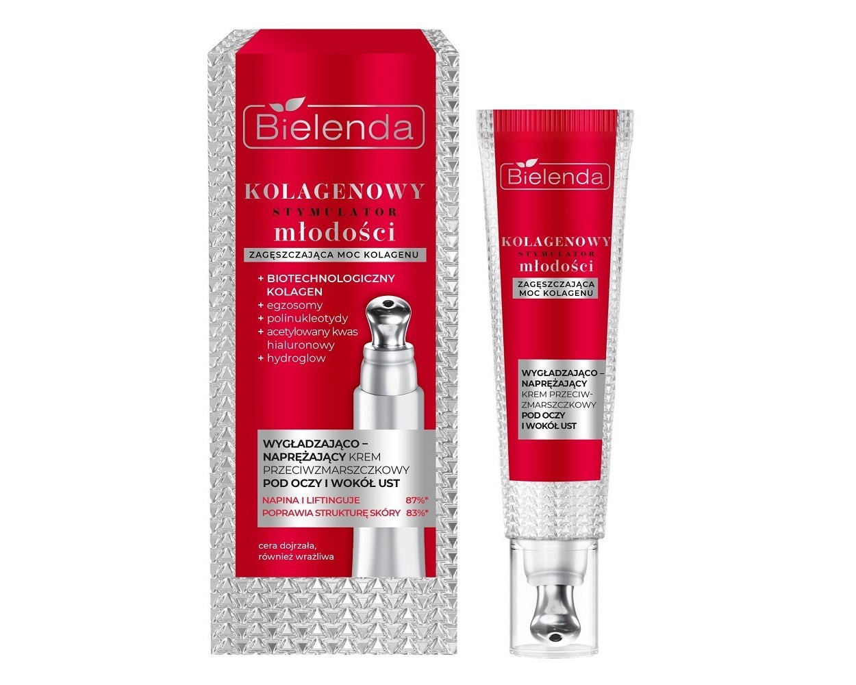 Bielenda - Collagen Youth Stimulator Anti-Wrinkle Cream Under The Eyes & Mouth