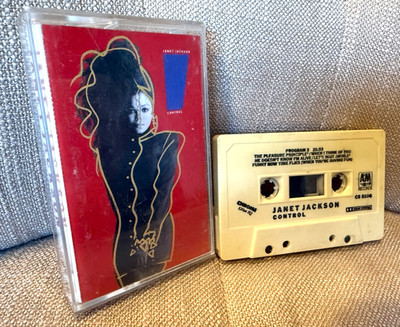 Janet Jackson Control Cassette Tape 1985 A&M Records