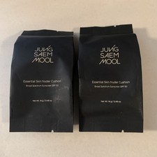 2-New Sealed Refill JUNG SAEM MOOL Essential Skin Nuder Cushion 14g Light SPF 50