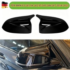 Hochglanz Schwarz Spiegelkappen f�r BMW X3 G01 X4 G02 X5 G05 G06 G07 2018-2023