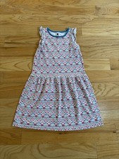 Tea Collection Girls Size 6 Sleeveless Dress Excellent Used Condition