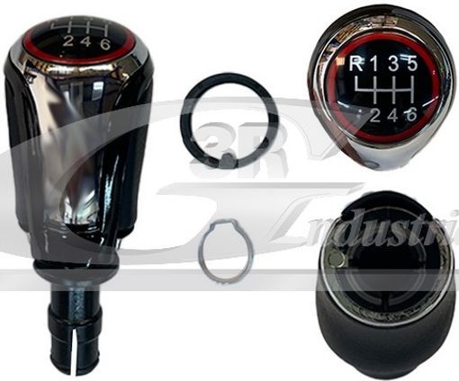 Für 3RG 25792 VW GEAR KNOB: EOS, GOLF V, GOLF VI, JETTA III, JETTA IV, SCIROCCO