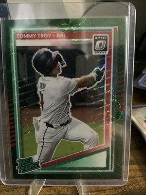 2025 Panini Donruss - Optic Rated Prospects Tommy Troy #138 Green /65 RC