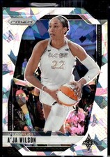 2024 Panini Prizm WNBA #86 A'ja Wilson Ice Prizms
