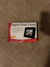 Venturer 5.6" Screen LCD Digital Photo Frame All Black NEW Open Box