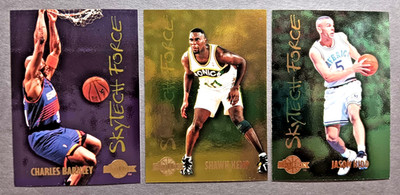 1995-96 Skybox Skytech Force Insert 29 Card Partial Set Lot Barkley Kemp Kidd