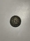 1864 Copper-Nickel Indian Head Cent Penny VG!