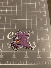 Haunter Ghost/Poison-type Pok mon embroidered Iron on patch