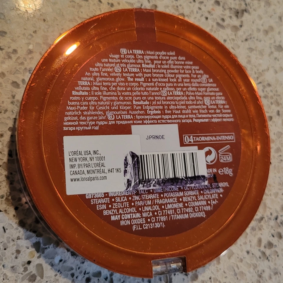 1 L'Oréal BRONZE PLEASE! Sun Powder Bronzer Face & Body LA TERRA 04✨️NEW✨️ - Image 3 of 4