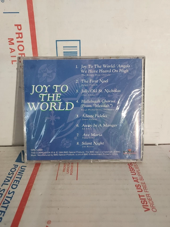 New Sealed Joy to the World - BMG Christmas Compilation CD Perry Como - #175f - Image 2 of 2