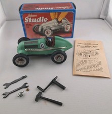 Schuco Studio Mercedes Grand Prix 1936 1050 Green  6 metal Race car Orig Box