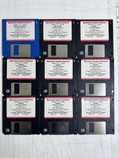 Rare Apple Internal SCM Built Master System 7.5 Floppy Set 1994 Complete