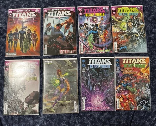 DC Comics Dawn of DC Titans by Tom Taylor Issue 1-2 and Titans: Beast World 1-6