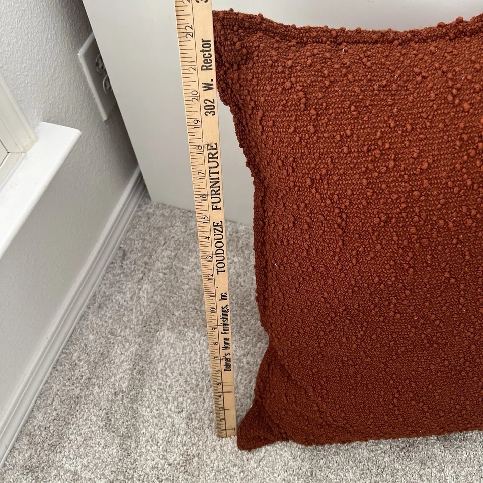 Paquete de almohada boho decoración mercado mundial Brentwood pato pluma plumón 24x24 Foto 3 de 4