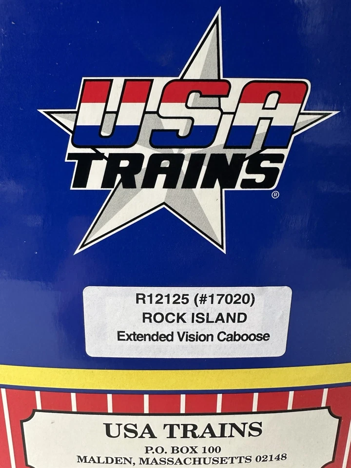 USA Trains R12125 Rock Island Extended Vision Caboose New - Image 3 of 3