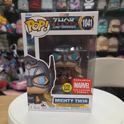 Funko Pop! Vinyl: Marvel - Mighty Thor (Glows In The Dark) - Amazon (Exclusive)