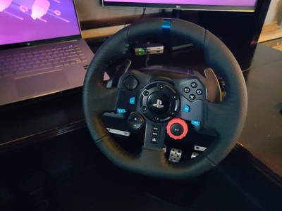 Corner desk mount/bracket for Logitech G29 G920 G923 Sim Racing Steering Wheel