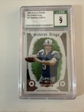 2009 Donruss Threads - Pro Gridiron Kings Matthew Stafford #51 (RC) lions,rams
