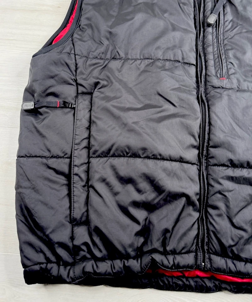 Chaleco acolchado Eddie Bauer Ebtek Primaloft cremallera completa aislado Gorpcore para hombre M Foto 2 de 4