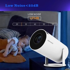 HY300 Pro Mini Projector 4K Support WiFi Bluetooth Portable Home Cinema