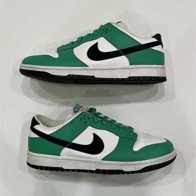 Men s US 10.5 - Nike Dunk Low Celtic - Colorblock Green/ White/ Black Low Top