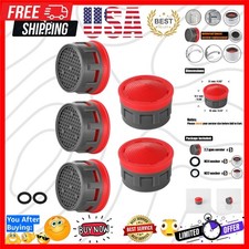 Faucet Aerator, 2.2 GPM Flow Retrictor Insert Aerators Replacement Parts Only...