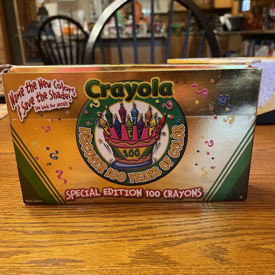 Crayola Special Edition, 100 Crayons, Discover 100 Years of Color Only ...