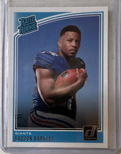 Panini 2018 Donruss Rated Rookie Saquon Barkley #306 Giants Football RC Base