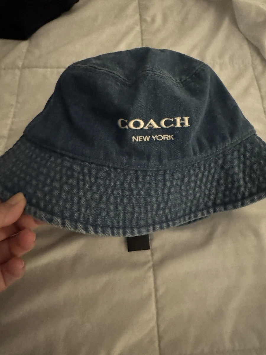 coach バケハ　紺色 Coach Blue Hats for Men for sale | eBay