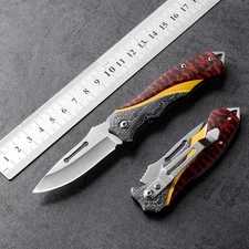 Pocket Folding Knife - Stylish Design and Heavy Duty Blade