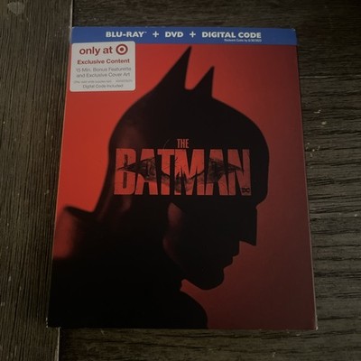 The Batman Bluray + Target Exclusive bonus content With Slip Cover [2022]