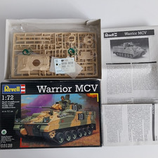 Revell 03128 1:72 Warrior MCV Model Kit. Zawartość nadal zapieczętowana